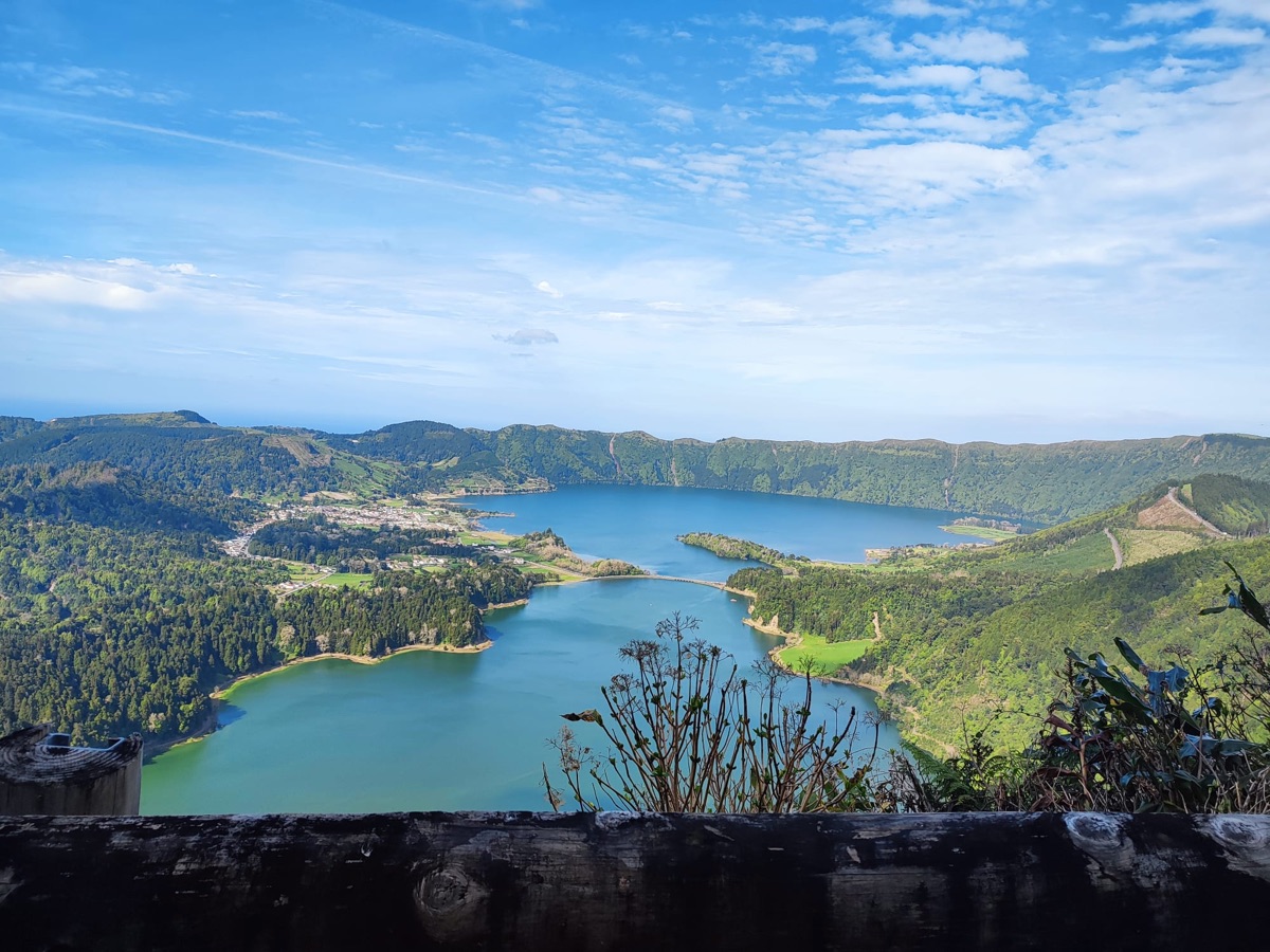 Crater lakes of the Azores